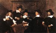 HALS, Frans Regents of the St Elizabeth Hospital of Haarlem oil painting